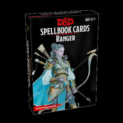 D&D Spellbook Cards-Ranger-LVLUP GAMES