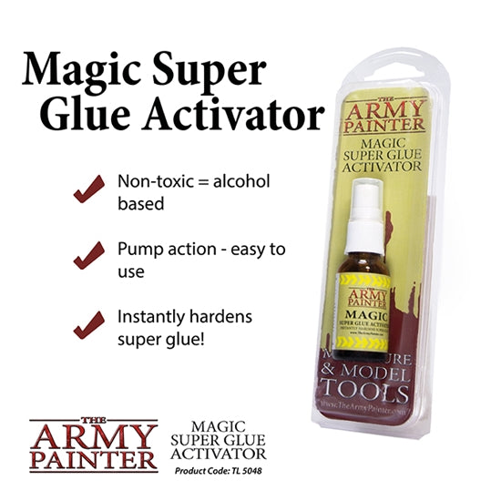 The Army Painter: Magic Superglue Activator Pump (250ml)
