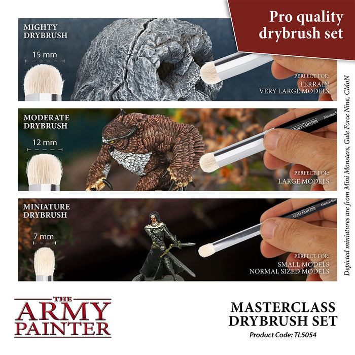 The Army Painter: Masterclass - Drybrush Set