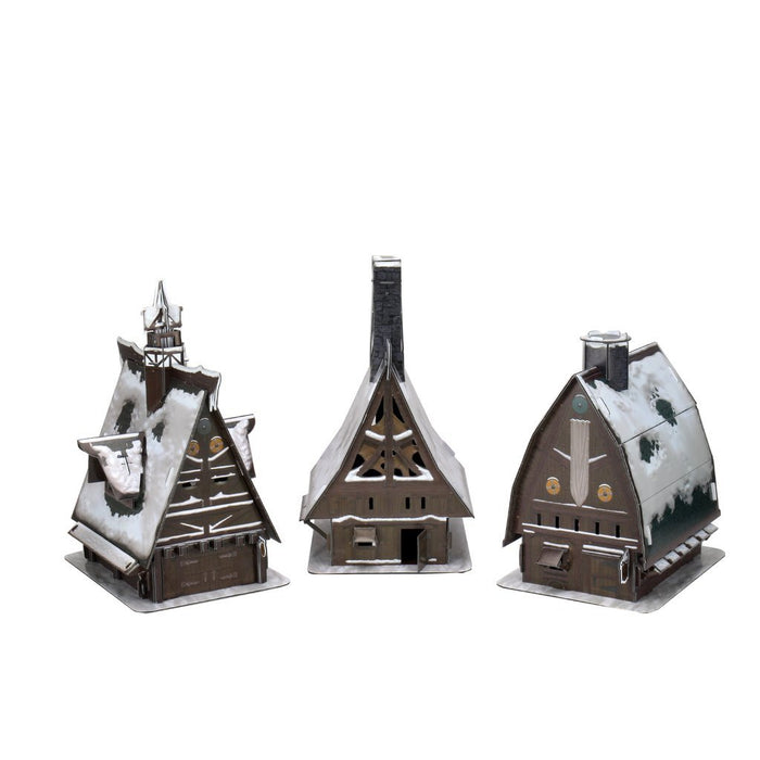 D&D Icons of the Realms: Icewind Dale Rime of the Frostmaiden - Ten Towns Papercraft Set
