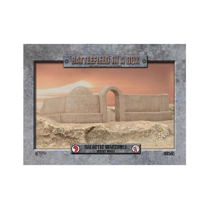 Battlefield In A Box: Galactic Warzones - Desert Walls