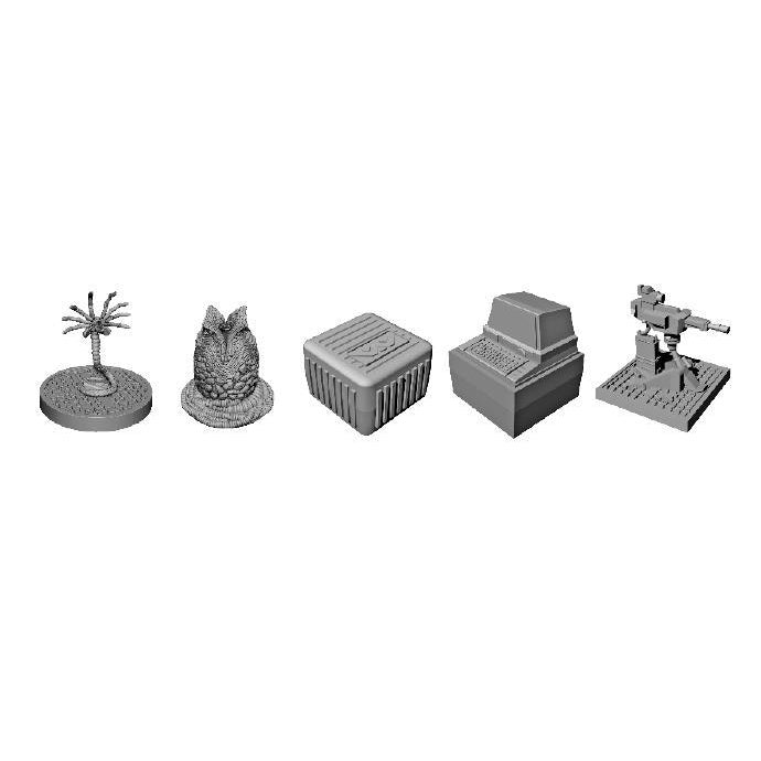 Aliens: 3D Gaming Set - Assets and Hazards