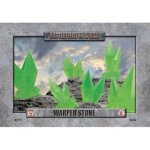 Battlefield In A Box: Warped Stone - Green Crystal