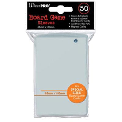 Ultra Pro: Special Size 65mm x 100mm Sleeves, 50ct Clear-LVLUP GAMES