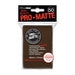 Ultra Pro: Pro-Matte Standard Card 66mm x 91mm Sleeves, 50ct Brown-LVLUP GAMES