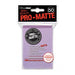 Ultra Pro: Pro-Matte Standard Card 66mm x 91mm Sleeves, 50ct Lilac-LVLUP GAMES
