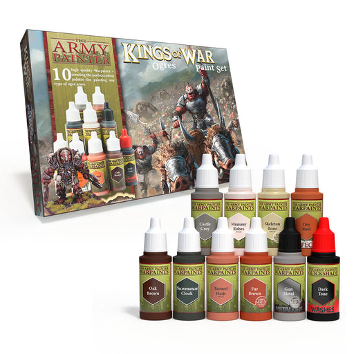 The Army Painter: Warpaints - Kings Of War Ogres Paint Set-LVLUP GAMES