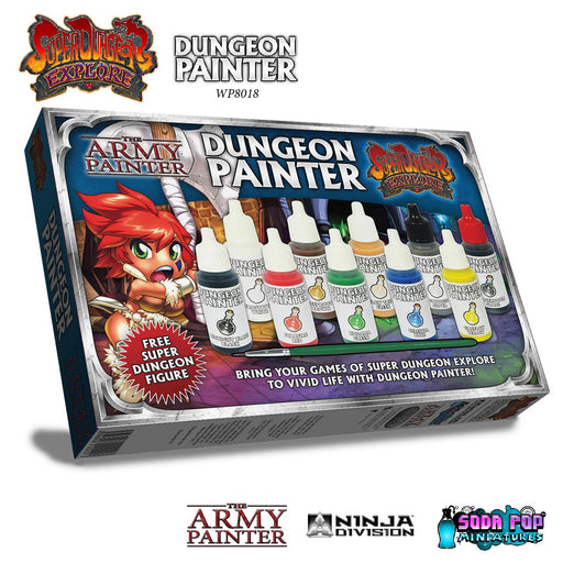 The Army Painter: Warpaints - Super Dungeon Explore Dungeon Painter Set-LVLUP GAMES