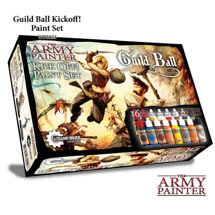 The Army Painter: Warpaints -  Guild Ball Kick Off! Paint Set -LVLUP GAMES