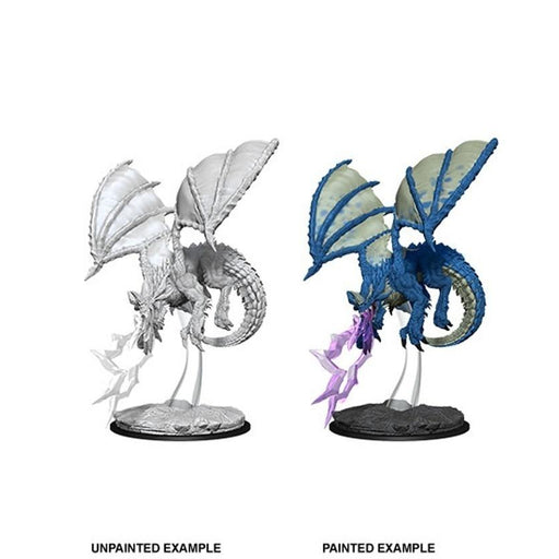 D&D Nolzur's Marvelous Miniatures:  Young Blue Dragon -LVLUP GAMES