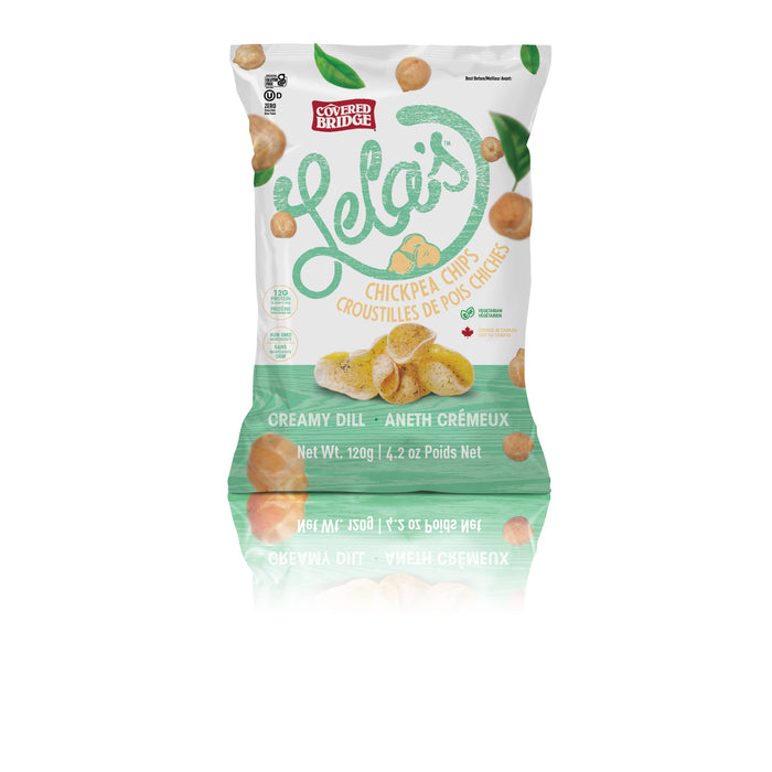 Covered Bridge: Lela's Chickpea Chips - Creamy Dill