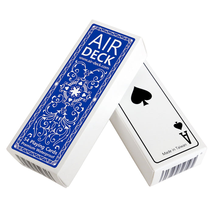 Air Deck: The Ultimate Travel Playing Cards-Classic Blue-LVLUP GAMES