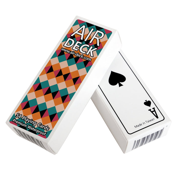 Air Deck: The Ultimate Travel Playing Cards-Geometric-LVLUP GAMES