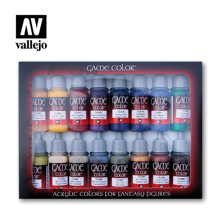 Vallejo: Game Color - Advanced Set Of 16
