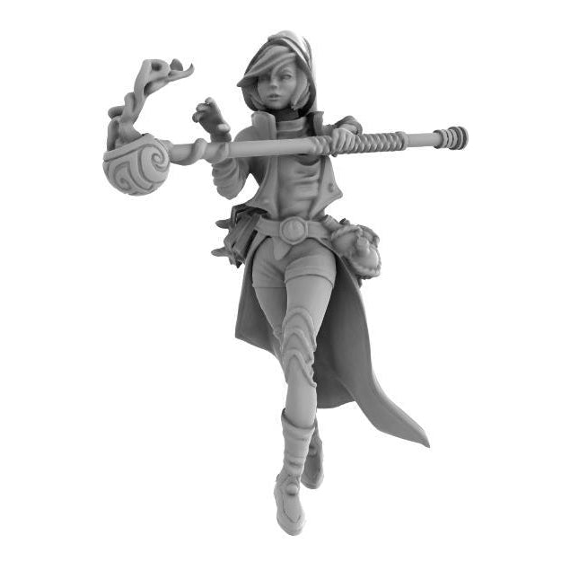 The Lion's Tower Resin Miniatures: Human Wizard (She/They)