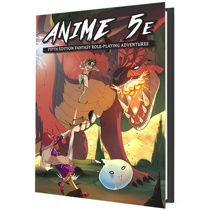 Anime 5E: Fifth Edition Fantasy Role-Playing Adventures - Hardcover