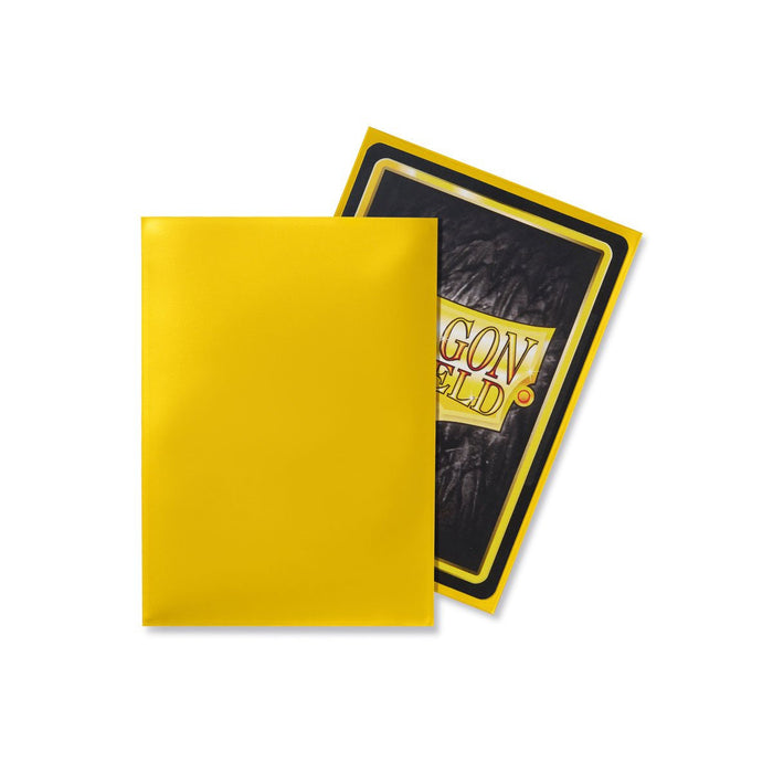 Dragon Shield: Classic Sleeves - Standard Size, Yellow 'Corona' 100ct