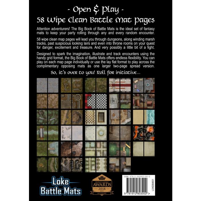 Big Book of Battle Mats-LVLUP GAMES