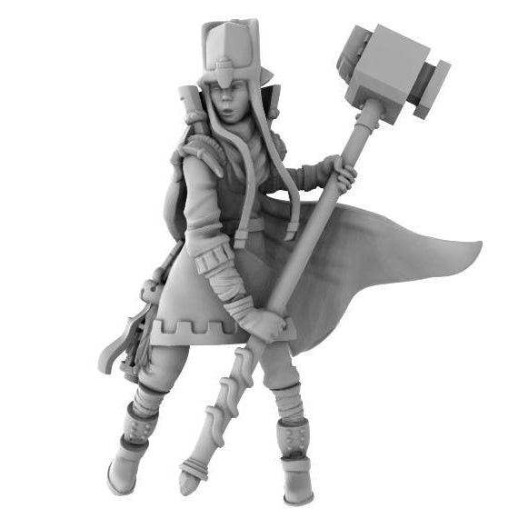 The Lion's Tower Resin Miniatures: Cleric (She/They)