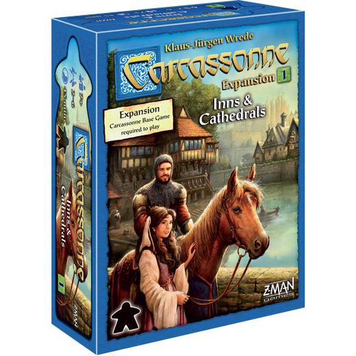 Carcassonne: Inns & Cathedrals-LVLUP GAMES