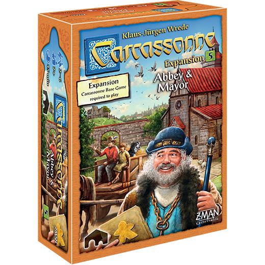 Carcassonne: Abbey & Mayor-LVLUP GAMES
