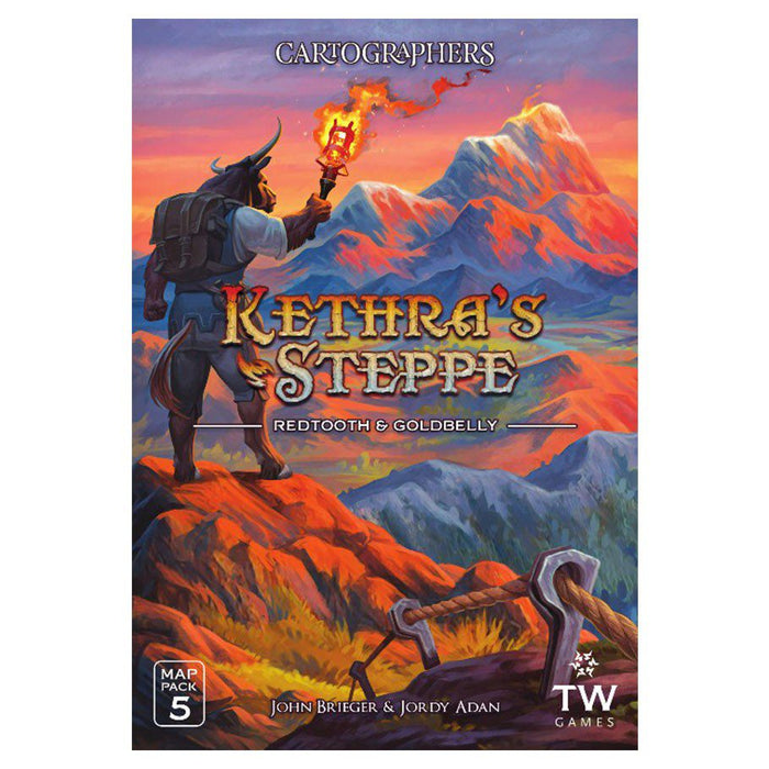Cartographers Map Pack 5: Kethra's Steppe - Redtooth & Goldbelly