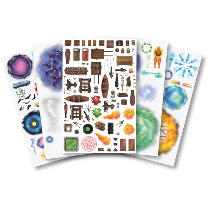 Infinidungeon: Fantasy Reusable Sticker Sheet