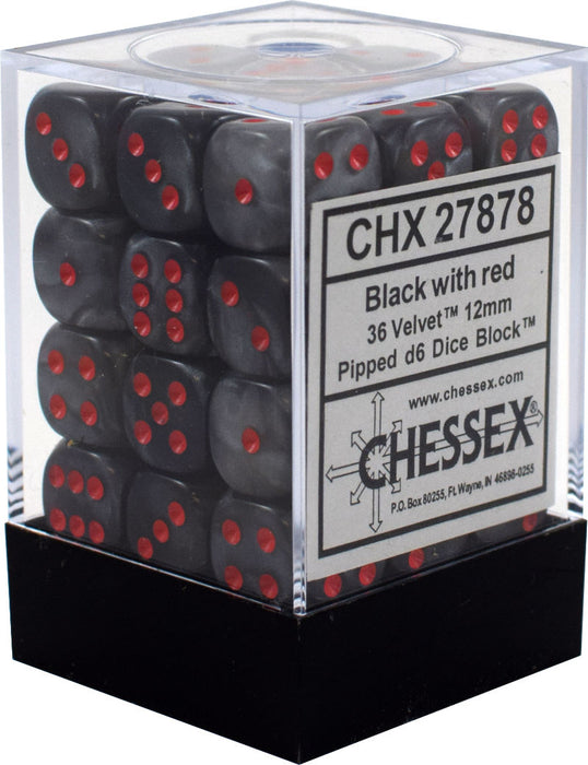 Chessex 36D6: Velvet Dice