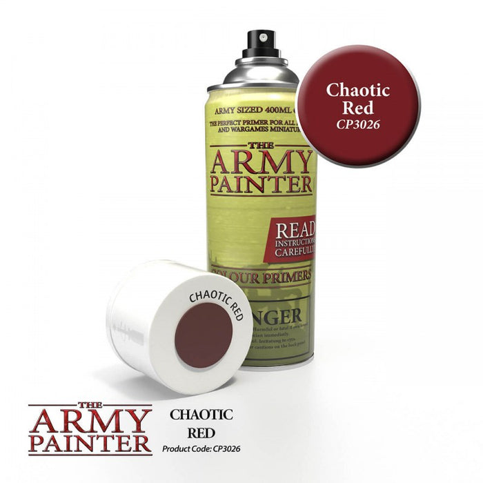 The Army Painter: Colour Primer - Chaotic Red Spray