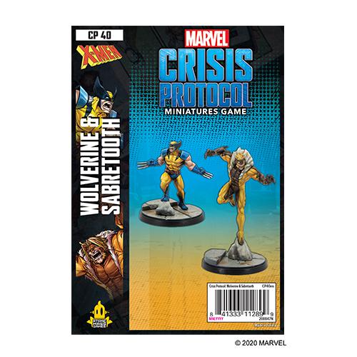 Marvel Crisis Protocol: Wolverine and Sabretooth Character Pack