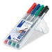 Staedtler: Lumocolor Non-Permanent Pen, Medium Tip-4-Pack-LVLUP GAMES