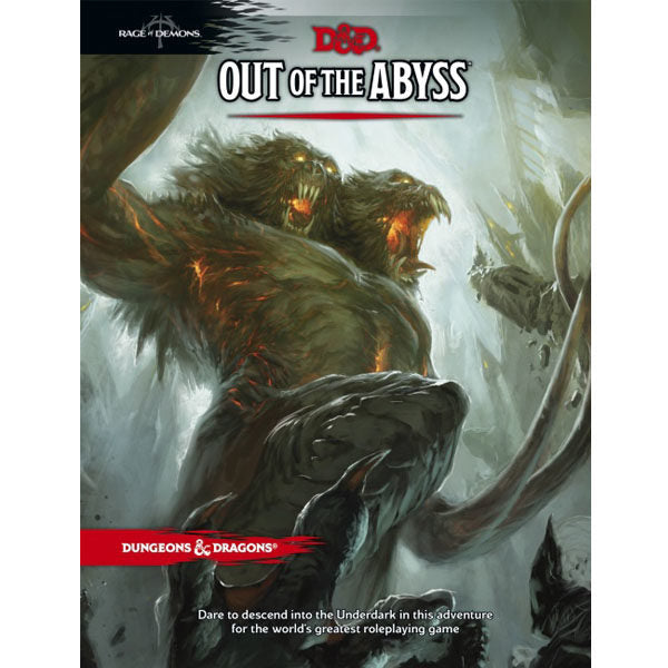D&D (5th Edition) Rage of Demons: Out of the Abyss Hardcover RPG Book-LVLUP GAMES