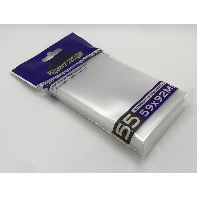 Sleeve Kings: Premium Standard European Card Sleeves 59mm x 92mm, 55ct