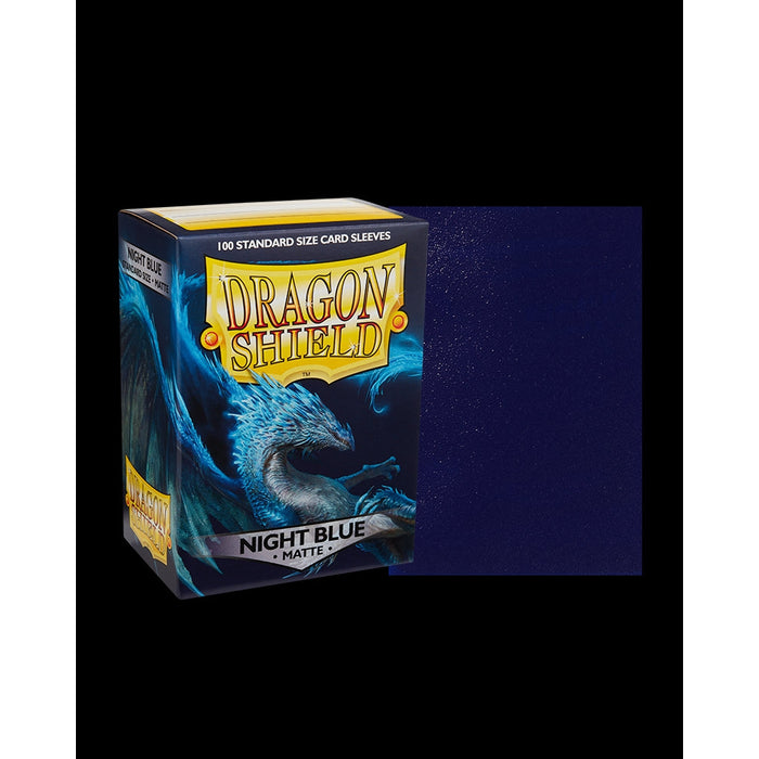 Dragon Shield: Matte Sleeves - Standard Size, Night Blue 100ct