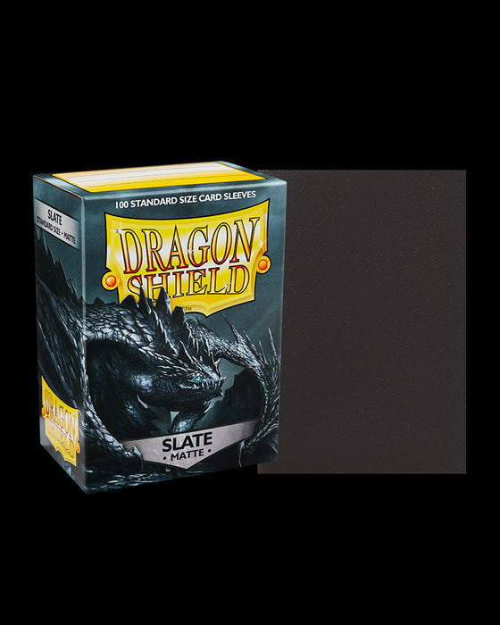 Dragon Shield: Matte Sleeves - Standard Size, Slate 100ct