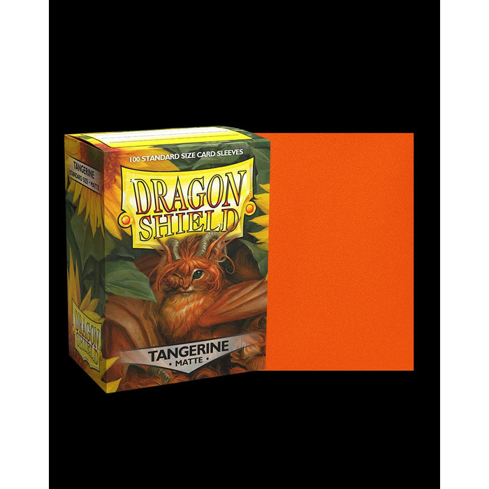 Dragon Shield: Matte Sleeves - Standard Size, Tangerine 100ct