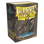 Dragon Shield: Classic Sleeves - Standard Size, Brown 100ct