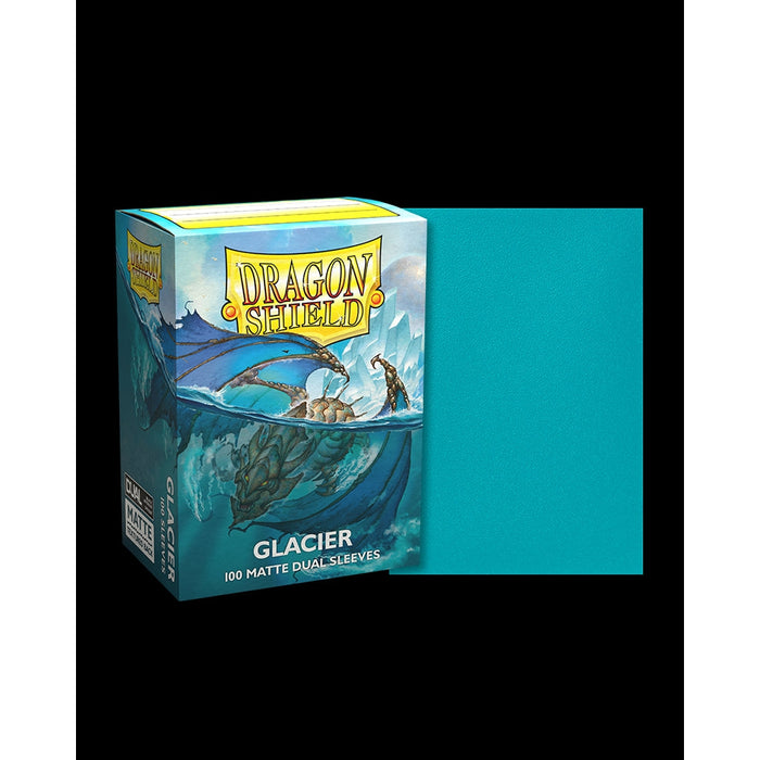 Dragon Shield: Card Sleeves - Standard Size, Glacier Matte Dual 100ct