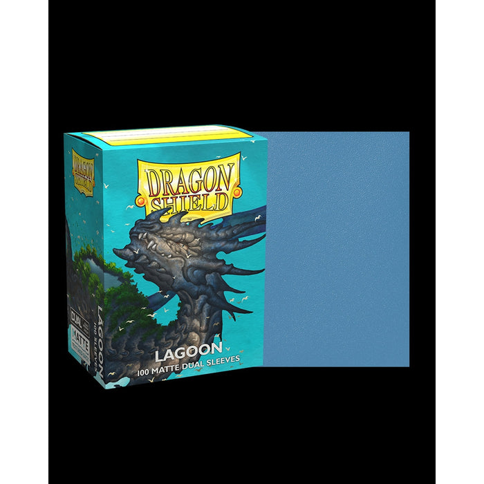 Dragon Shield: Card Sleeves - Standard Size, Lagoon Matte Dual 100ct