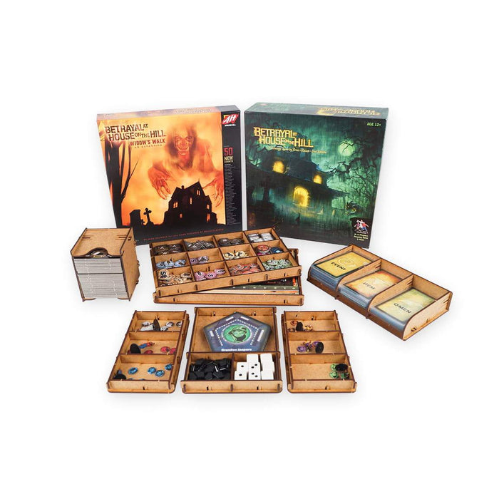 E-Raptor Insert: Betrayal at House on the Hill + Widow's Walk Expansion
