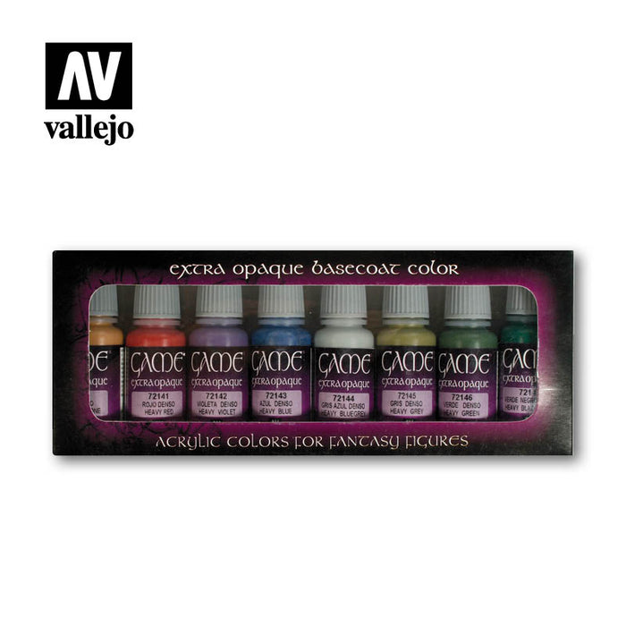 Vallejo: Game Color - Extra Opaque Colors Set of 8