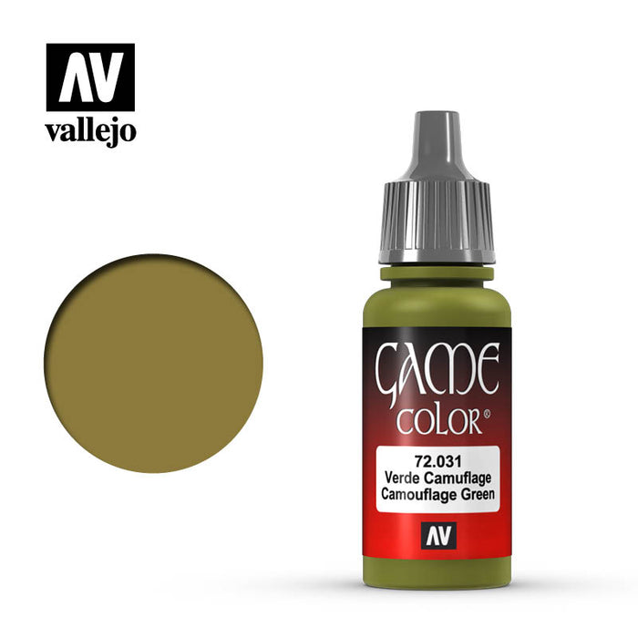Vallejo: Game Color - Camouflage Green, 17Ml