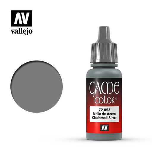 Vallejo: Game Color - Chainmail Silver, 17Ml
