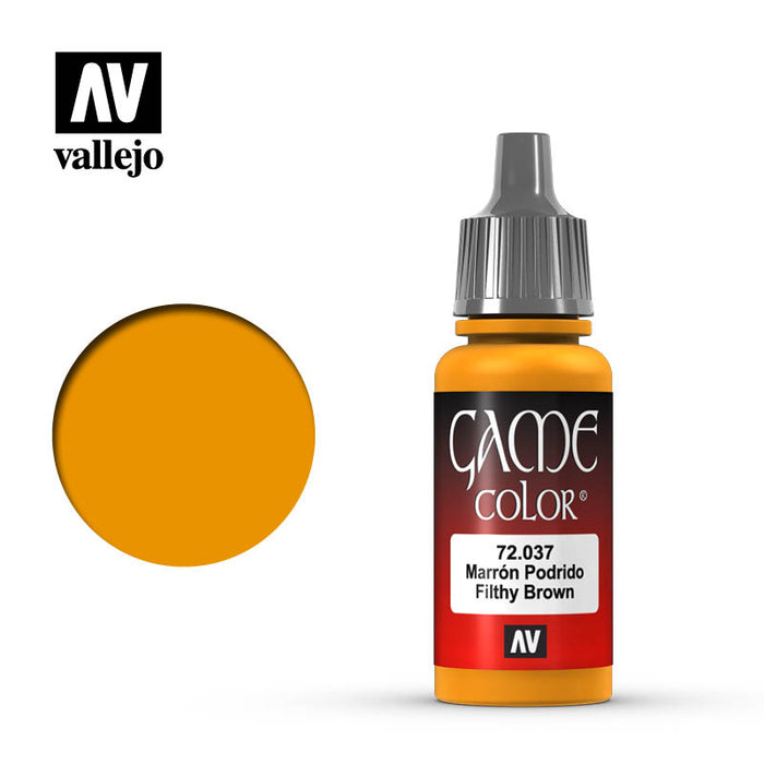 Vallejo: Game Color - Filthy Brown, 17Ml
