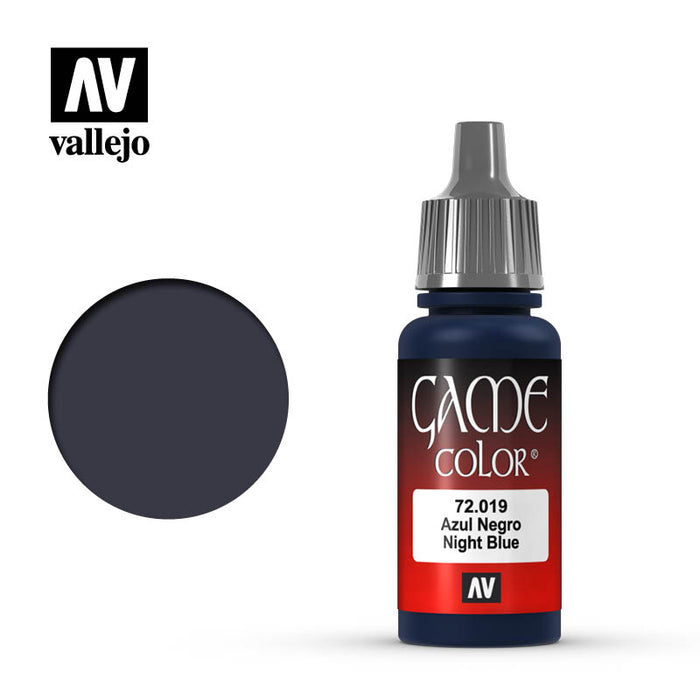 Vallejo: Game Color - Night Blue, 17Ml