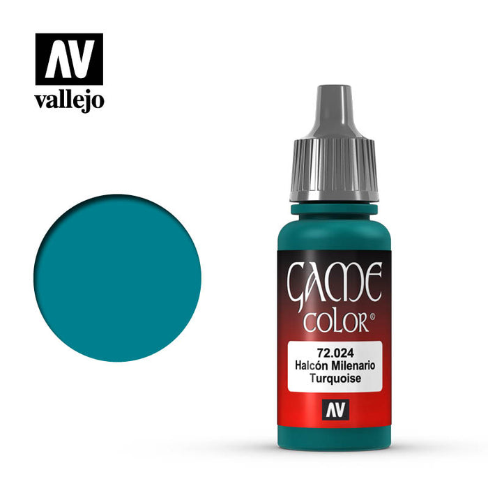 Vallejo: Game Color - Turquoise, 17Ml