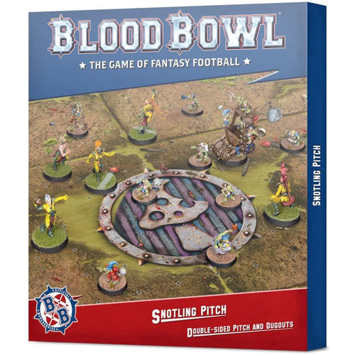 Blood Bowl: Snotling Pitch - Double-Sided Pitch & Dugouts
