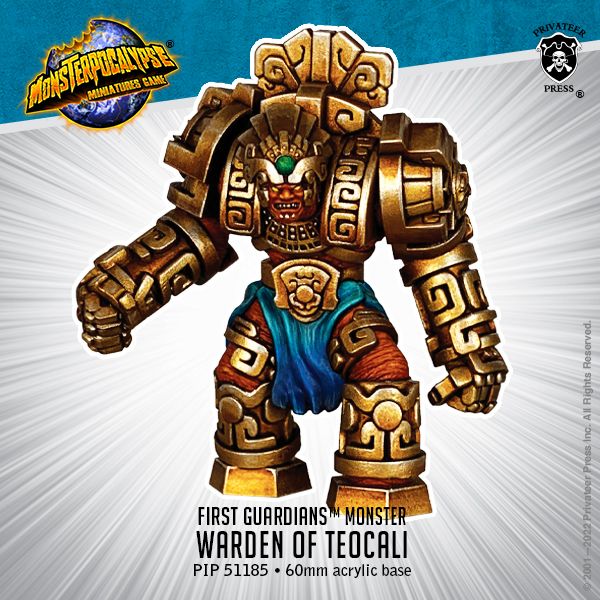Monsterpocalypse: First Guardians - Warden of Teocali