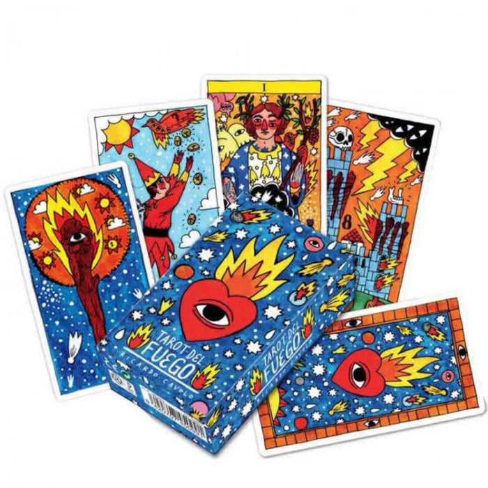 Tarot del Fuego Tarot Cards by Ricardo Cavolo