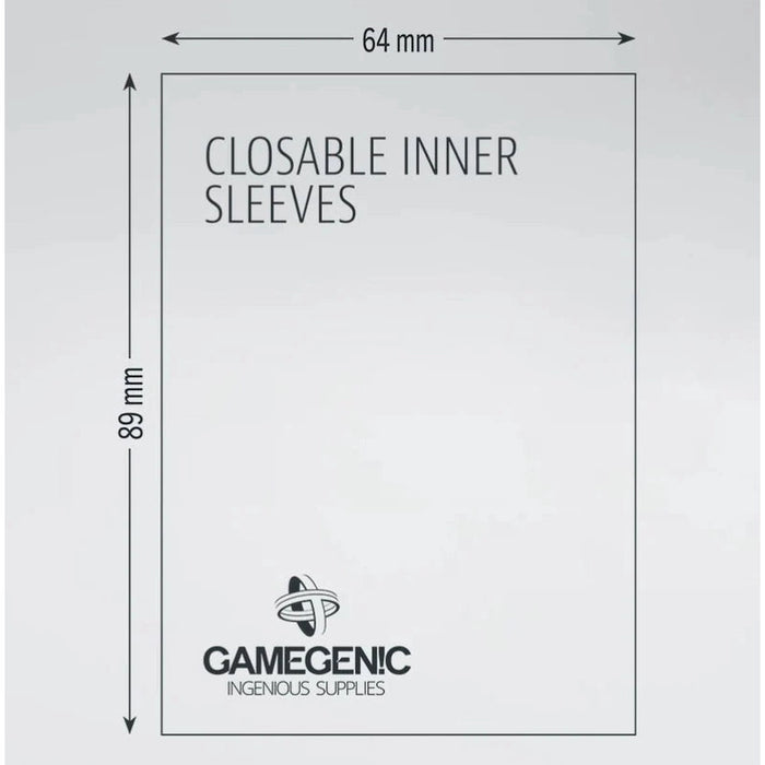 Gamegenic Card Sleeves: Closable Inner Sleeves